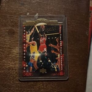 Michael Jordan “a cut above” die cast ssp artist proof mint condition card! 1996